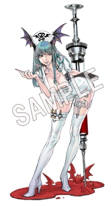画像ギャラリー No.005のサムネイル画像 / 西村キヌ氏監修のフィギュア「モリガン（ナースVer.）」が本日予約開始