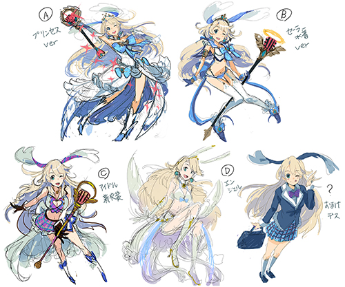 画像ギャラリー No.005のサムネイル画像 / 「ブレイブリーデフォルト プレイングブレージュ」にパーティ構成の幅が広がる新要素が登場。プリンの新コスチュームも明らかになった開発者インタビューを掲載