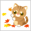 画像ギャラリー No.015のサムネイル画像 / 「ちょこっとファーム」,「ネコハギ」をあげてハッピーにするイベント“紅葉とにゃんこ鉄道の旅”開催中