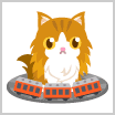 画像ギャラリー No.016のサムネイル画像 / 「ちょこっとファーム」,「ネコハギ」をあげてハッピーにするイベント“紅葉とにゃんこ鉄道の旅”開催中