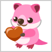 画像ギャラリー No.007のサムネイル画像 / 「ちょこっとファーム」，かわいい動物を捕まえるイベント“バレンタインにチョコっとドーナツ”開催中