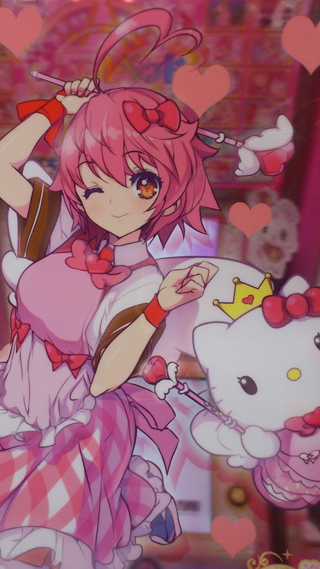画像ギャラリー No.004のサムネイル画像 / 「アルカナハート3 LOVE MAX!!!!!」ロケテストの参加特典が「まほうのエプロン」で使用できる限定カード「愛乃はぁと（LOVEMAX!!!!!仕様）」に決定