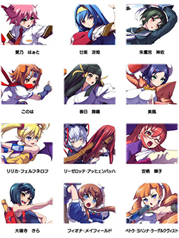 画像ギャラリー No.002のサムネイル画像 / 「アルカナハート×サンリオキャラクター」人気投票イベントが開催