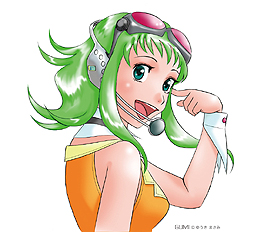 画像ギャラリー No.002のサムネイル画像 / 「大合奏!バンドブラザーズP」,新しい生声アーチストとして「Megpoid」の「GUMI」が本日配信開始