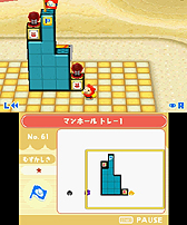 画像ギャラリー No.006のサムネイル画像 / 3DSダウンロードソフト「引ク落ツ」の最新SS公開。ブロックを引いたり押したりして足場を作っていく,「引ク押ス」の続編となるパズルアクション
