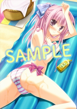 画像ギャラリー No.007のサムネイル画像 / 「1/2 summer+」，やっぱ夏サイコーと思える（？）格好のヒロイン達をあしらった店舗特典が公開に