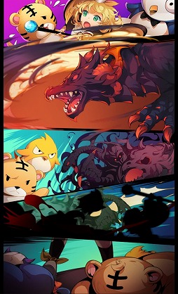 画像ギャラリー No.003のサムネイル画像 / 「モンスターウォーロード」，巨大なモンスターを討伐する“TAPウォーロード”を実装