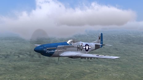 画像ギャラリー No.002のサムネイル画像 / ズー，PC向けコンバットフライトシム「DCS：P-51D ムスタング 日本語簡易マニュアル付英語版」を11月30日に発売