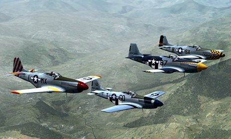 画像ギャラリー No.003のサムネイル画像 / ズー，PC向けコンバットフライトシム「DCS：P-51D ムスタング 日本語簡易マニュアル付英語版」を11月30日に発売