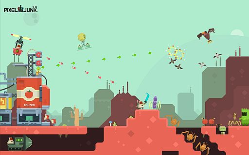 画像ギャラリー No.001のサムネイル画像 / キュー・ゲームス,PC向け新作タイトル「PixelJunk 1-6」の開発ブログを公開