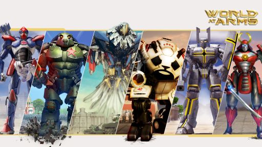 画像ギャラリー No.001のサムネイル画像 / 「World at Arms」,各国をモチーフにしたロボット兵が登場