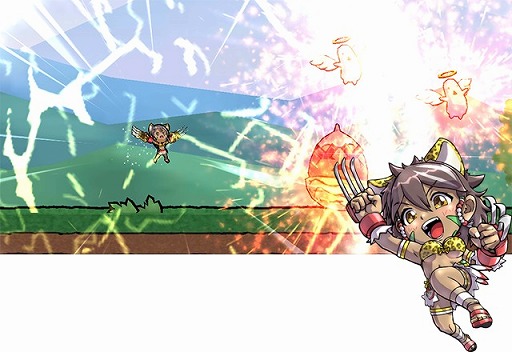 画像ギャラリー No.001のサムネイル画像 / 「ケリ姫スイーツ」,敵を麻痺させるほどの咆哮を放つ新メンバー「あられ(野生児)」が登場