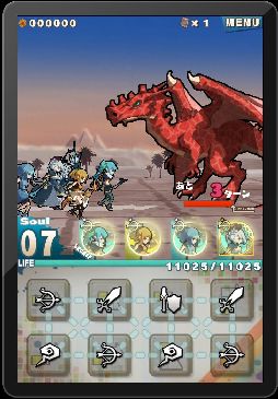 画像ギャラリー No.001のサムネイル画像 / アクワイアが放つiOS向けパネルアクションRPG「ロード・トゥ・ドラゴン」。爽快感抜群のゲームプレイは一見の価値あり