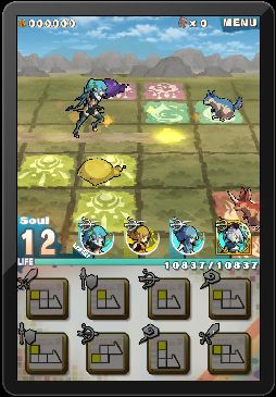 画像ギャラリー No.012のサムネイル画像 / アクワイアが放つiOS向けパネルアクションRPG「ロード・トゥ・ドラゴン」。爽快感抜群のゲームプレイは一見の価値あり