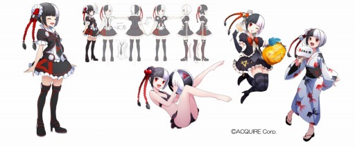 画像ギャラリー No.002のサムネイル画像 / アクワイアちゃん生誕1周年記念に素材の無料ダウンロードを開始