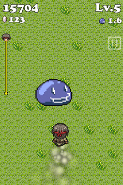 画像ギャラリー No.008のサムネイル画像 / 走って走って魔王の城を目指せ。iPhone向けアクションゲーム「かけぬけろ勇者！」を紹介する「（ほぼ）日刊スマホゲーム通信」第106回