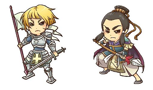 画像ギャラリー No.002のサムネイル画像 / 世界の偉人や建物が登場する箱庭育成ゲーム「くにつく」がMobageで配信