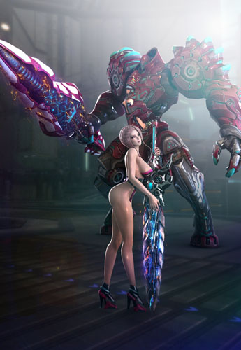 画像ギャラリー No.002のサムネイル画像 / セクシーなキャラクター達が特徴のMMORPG「Scarlet Blade」，オープンβテストが10月24日14：00にスタート