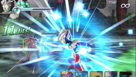 画像ギャラリー No.039のサムネイル画像 / PSP「HEROES' VS」の最新情報が公開。18人の善悪ヒーローが熱いバトルを繰り広げる