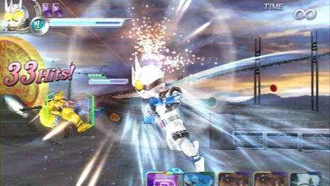 画像ギャラリー No.040のサムネイル画像 / PSP「HEROES' VS」の最新情報が公開。18人の善悪ヒーローが熱いバトルを繰り広げる