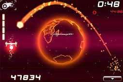 画像ギャラリー No.004のサムネイル画像 / 宇宙空間でフリースロー。Android向け「スター☆ダンク」が配信スタート