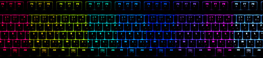 画像ギャラリー No.016のサムネイル画像 / Tesoro「Excalibur Spectrum」レビュー。“Kailh青軸”搭載のマイナーなゲーマー向けキーボードは,意外(?)に模範的だった