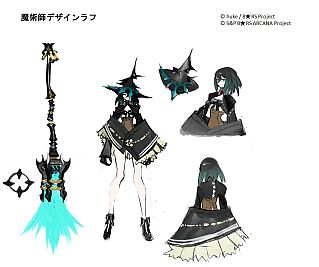 画像ギャラリー No.008のサムネイル画像 / 「ブラック★ロックシューター アルカナ」のサービスがMobageで本日スタート