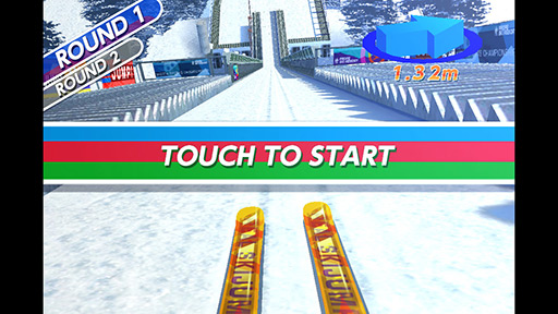 画像ギャラリー No.003のサムネイル画像 / K点目指して華麗にジャンプ! iOS向けアクション「Real Skijump HD」を紹介する「(ほぼ)日刊スマホゲーム通信」第115回