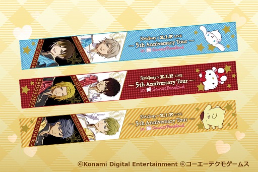 画像ギャラリー No.014のサムネイル画像 / 「ときレス」,「3 Majesty × X.I.P. LIVE -5th Anniversary Tour in Sanrio Puroland-」のグッズ情報を公開