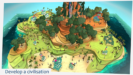 画像ギャラリー No.002のサムネイル画像 / ピーター・モリニュー氏の新作「Godus」のβ版が,「v2.0」になって新たに配信開始