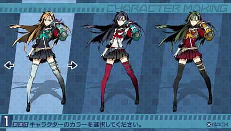 画像ギャラリー No.002のサムネイル画像 / 「セブンスドラゴン2020-II」，キャラクターメイクで作成できるパターンは5040通り。「トリックスター」「ハッカー」「ルシェ」のカラーバリエーション3種も紹介