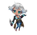 画像ギャラリー No.015のサムネイル画像 / 「セブンスドラゴン2020-II」，キャラクターメイクで作成できるパターンは5040通り。「トリックスター」「ハッカー」「ルシェ」のカラーバリエーション3種も紹介