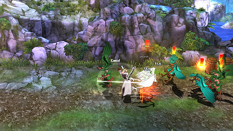 画像ギャラリー No.004のサムネイル画像 / DMMゲームズの新作横スクロールアクションMORPG「ケイオスクルセイダーズ」のクローズドβテスター募集が本日スタート。締切は2014年1月7日