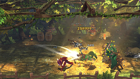 画像ギャラリー No.016のサムネイル画像 / DMMゲームズの新作横スクロールアクションMORPG「ケイオスクルセイダーズ」のクローズドβテスター募集が本日スタート。締切は2014年1月7日