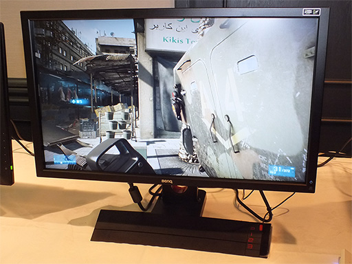 画像ギャラリー No.003のサムネイル画像 / BenQのディスプレイ担当者に直撃取材。ゲーマー向け新製品「XL2420TE」の特徴と,将来のゲーマー向けディスプレイが目指すものを聞いてきた