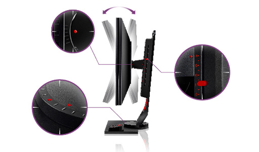 画像ギャラリー No.009のサムネイル画像 / BenQ,ゲーマー向け液晶ディスプレイ「XL2430T」を世界市場で発表。デザイン一新で使い勝手の向上を図る