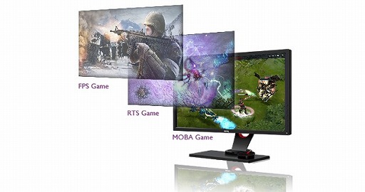 画像ギャラリー No.007のサムネイル画像 / BenQ,垂直144Hz&FreeSync対応で解像度2560×1440ドットのゲーマー向け27インチディスプレイ「XL2730Z」を4月30日に発売