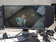 BenQ ZOWIE，「XL2536」を上海のゲームイベントで披露。垂直144Hz＋残像感低減技術「DyAc」のゲーマー向け液晶ディスプレイ