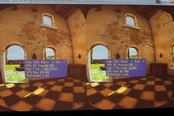 画像ギャラリー No.010のサムネイル画像 / ［GDC 2013］期待のゲーム用HMD「Oculus Rift」を体験＆直撮り。「眼前に広がるゲーム世界が，首の動きに追従する」のは革命か