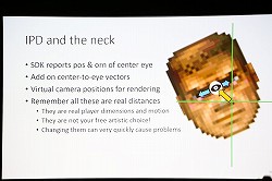 画像ギャラリー No.008のサムネイル画像 / ［GDC 2014］Oculus VRがRiftの開発キットで得た知見による「バーチャルリアリティ開発のベストプラクティス」