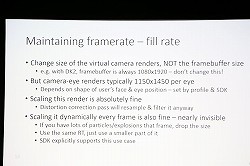 画像ギャラリー No.025のサムネイル画像 / ［GDC 2014］Oculus VRがRiftの開発キットで得た知見による「バーチャルリアリティ開発のベストプラクティス」