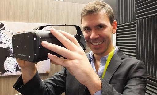 画像ギャラリー No.011のサムネイル画像 / ［CES 2015］Oculus VRで「Rift」の最新プロトタイプ機「Crescent Bay」が一般向けに初公開。デモを体験しつつ，副社長に製品化の進捗を聞いてきた