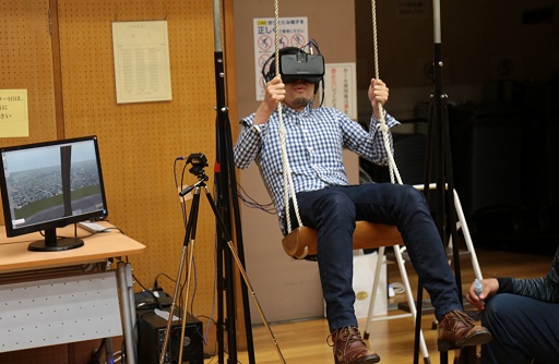 画像ギャラリー No.010のサムネイル画像 / ハシラスによる体感型VRコンテンツテストイベントレポート。ほんの少しの体感でVRは劇的に変わってくる？