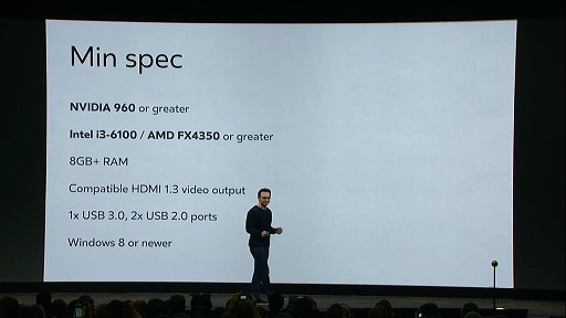 画像ギャラリー No.006のサムネイル画像 / Oculus VRが「Rift」の最低動作環境を下方修正。45fpsでもスムーズにゲームを作動させる「Asynchronous Spacewarp」の恩恵を最大限に活かす