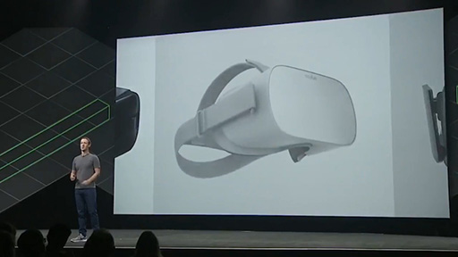 画像ギャラリー No.005のサムネイル画像 / Oculus VR，199ドルのスタンドアロン型VR HMD「Oculus Go」を2018年初頭に発売。スタンドアロン型のハイエンド「Santa Cruz」は2018年以降に