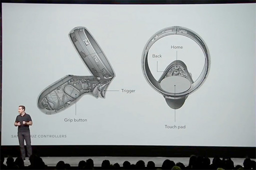 画像ギャラリー No.010のサムネイル画像 / Oculus VR，199ドルのスタンドアロン型VR HMD「Oculus Go」を2018年初頭に発売。スタンドアロン型のハイエンド「Santa Cruz」は2018年以降に