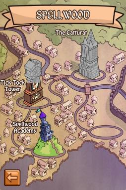 画像ギャラリー No.003のサムネイル画像 / スマホ向け「Spellwood」が配信に。作成した英単語を武器に敵と戦おう