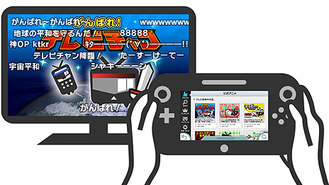 画像ギャラリー No.002のサムネイル画像 / Wii U用ソフト「ニコニコ」の最新バージョン2.50が公開。公式アニメなどニコニコチャンネルで配信されている動画や生放送の視聴に対応
