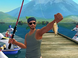 画像ギャラリー No.002のサムネイル画像 / 「Fish Hunt 世界を釣れ!」,日本国内の釣り場「隅田川(東京)/河口湖(山梨)/琵琶湖(滋賀)/式根島(東京)」が公開に。アクアリウム機能も