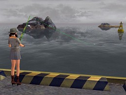 画像ギャラリー No.007のサムネイル画像 / 「Fish Hunt 世界を釣れ!」,日本国内の釣り場「隅田川(東京)/河口湖(山梨)/琵琶湖(滋賀)/式根島(東京)」が公開に。アクアリウム機能も